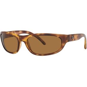 Ray-Ban Havana Square Sunglasses RB4033